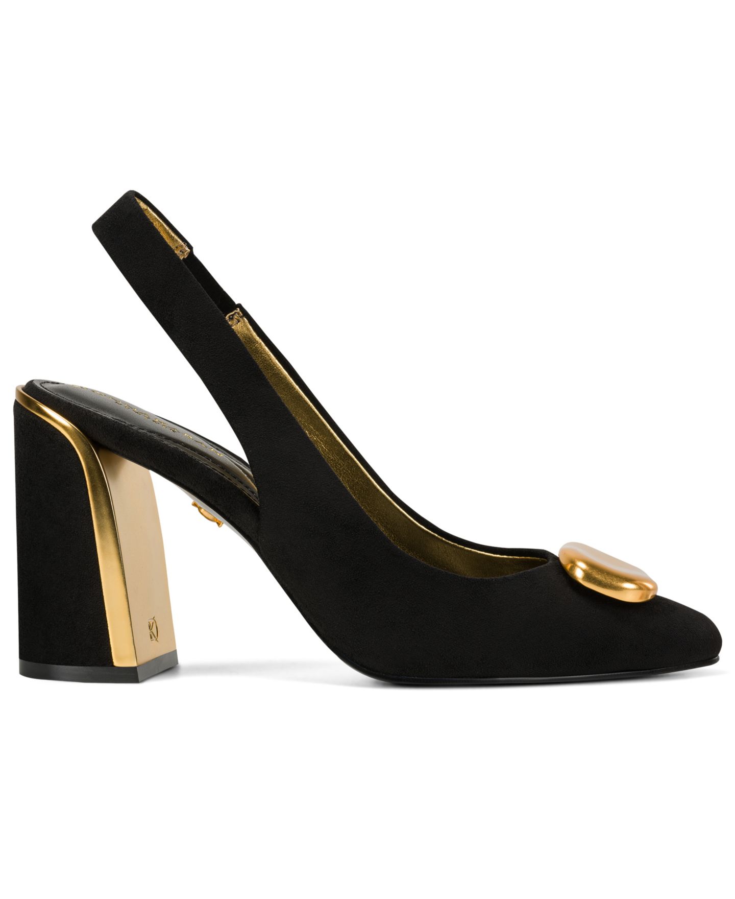 Женские туфли Donna Karan New York Rebecca Slingback Pumps, цвет: Чёрный — фото 2