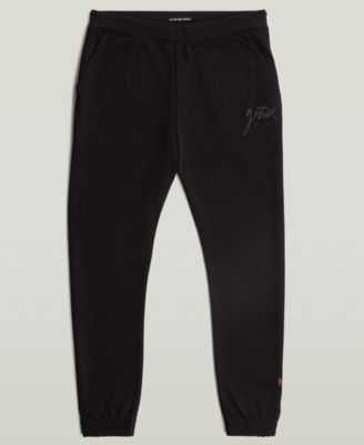 Men's Script Regular-Fit Sweater Pants