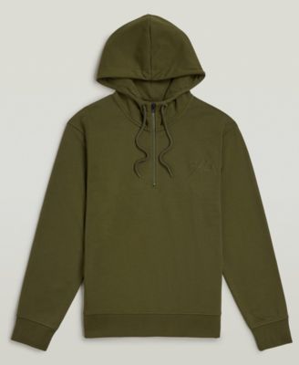 Men's Quarter-Zip Hooded Sweater