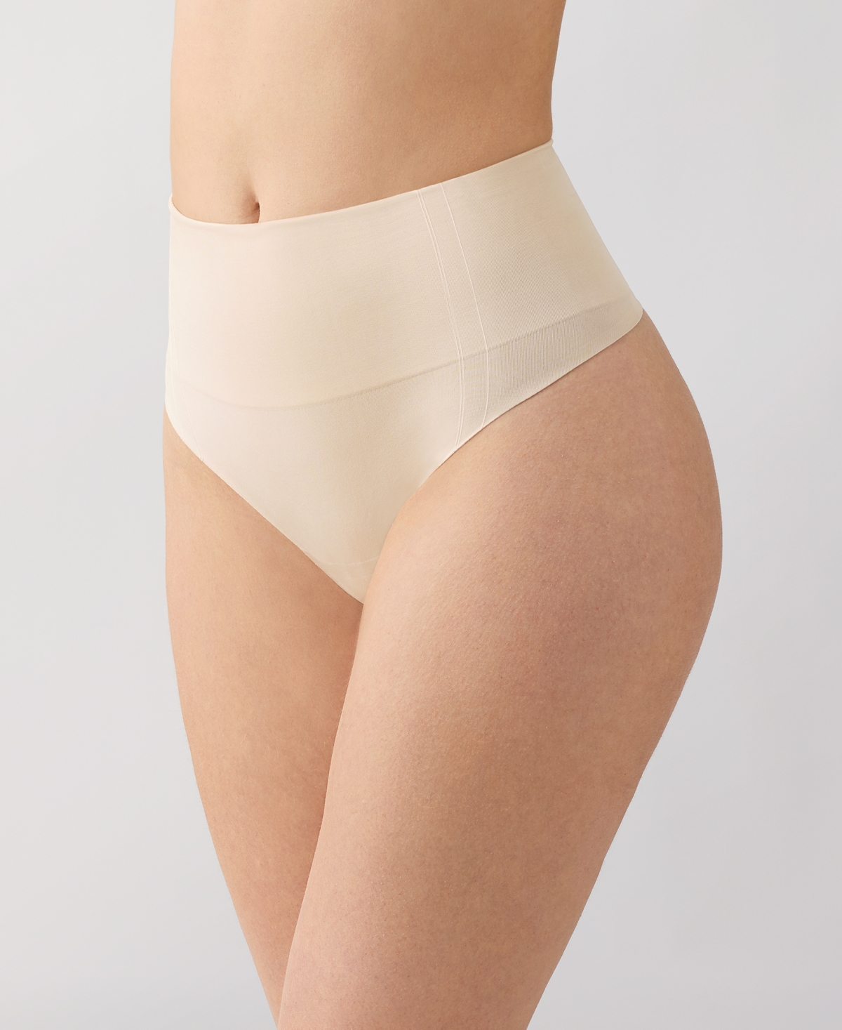 Wacoal Women's High-rise Smooth Shaping Thong In Nude