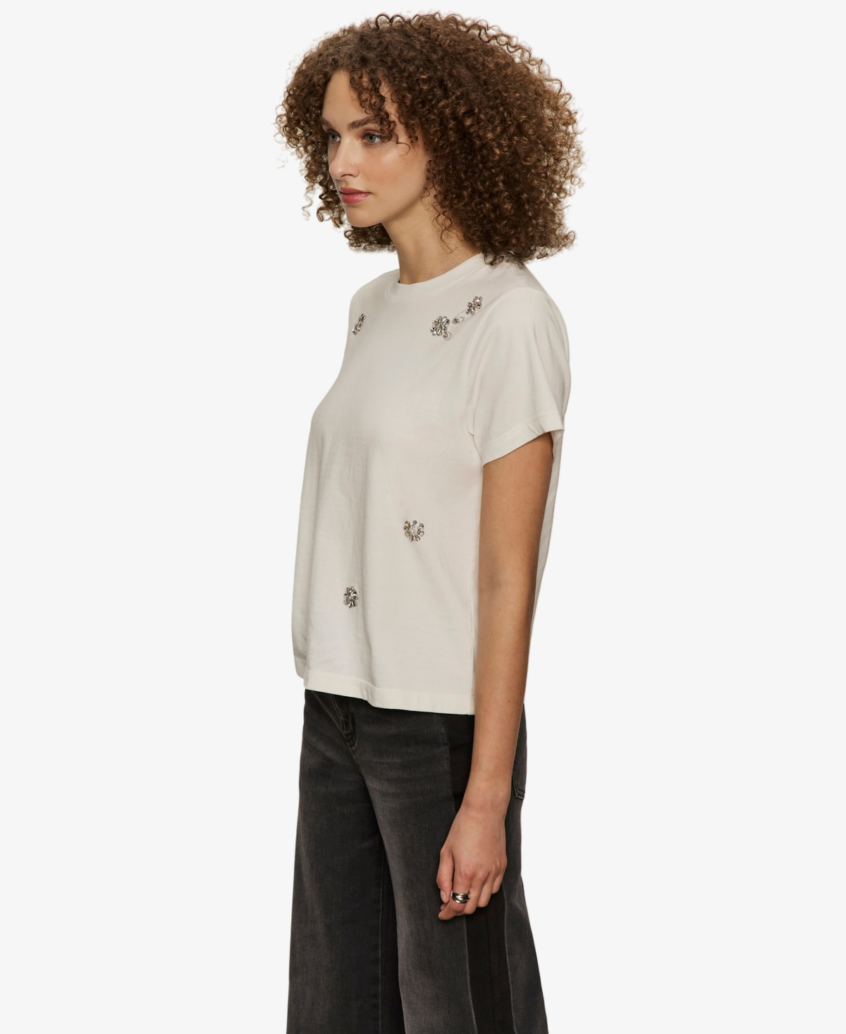 Sanctuary Women's Embellished Short-Sleeve T-Shirt
