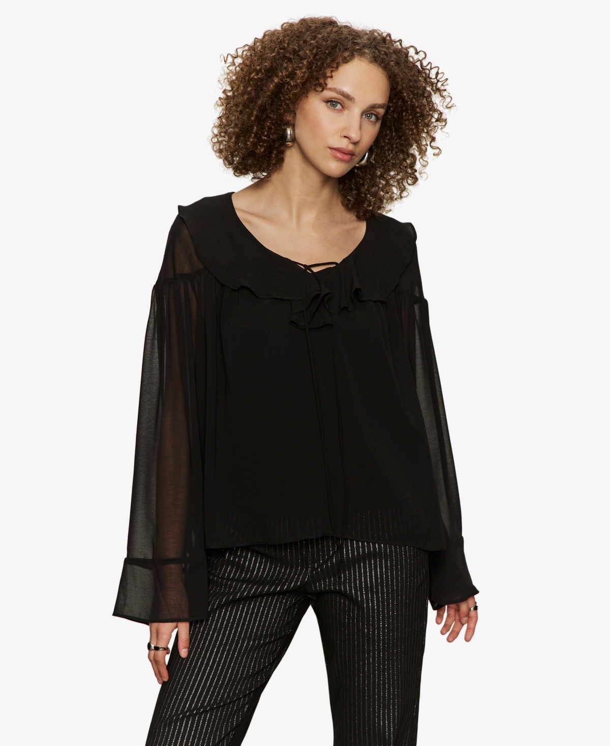 Sanctuary Women's Secret Lover Long-Sleeve Top