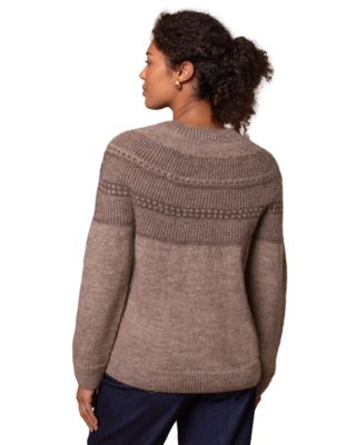 British Wool Yoke Pattern Sweater