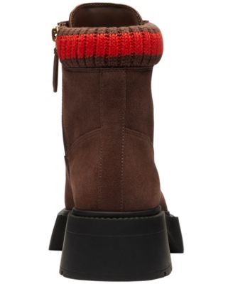 Women's Leah Platform Lace-Up Booties