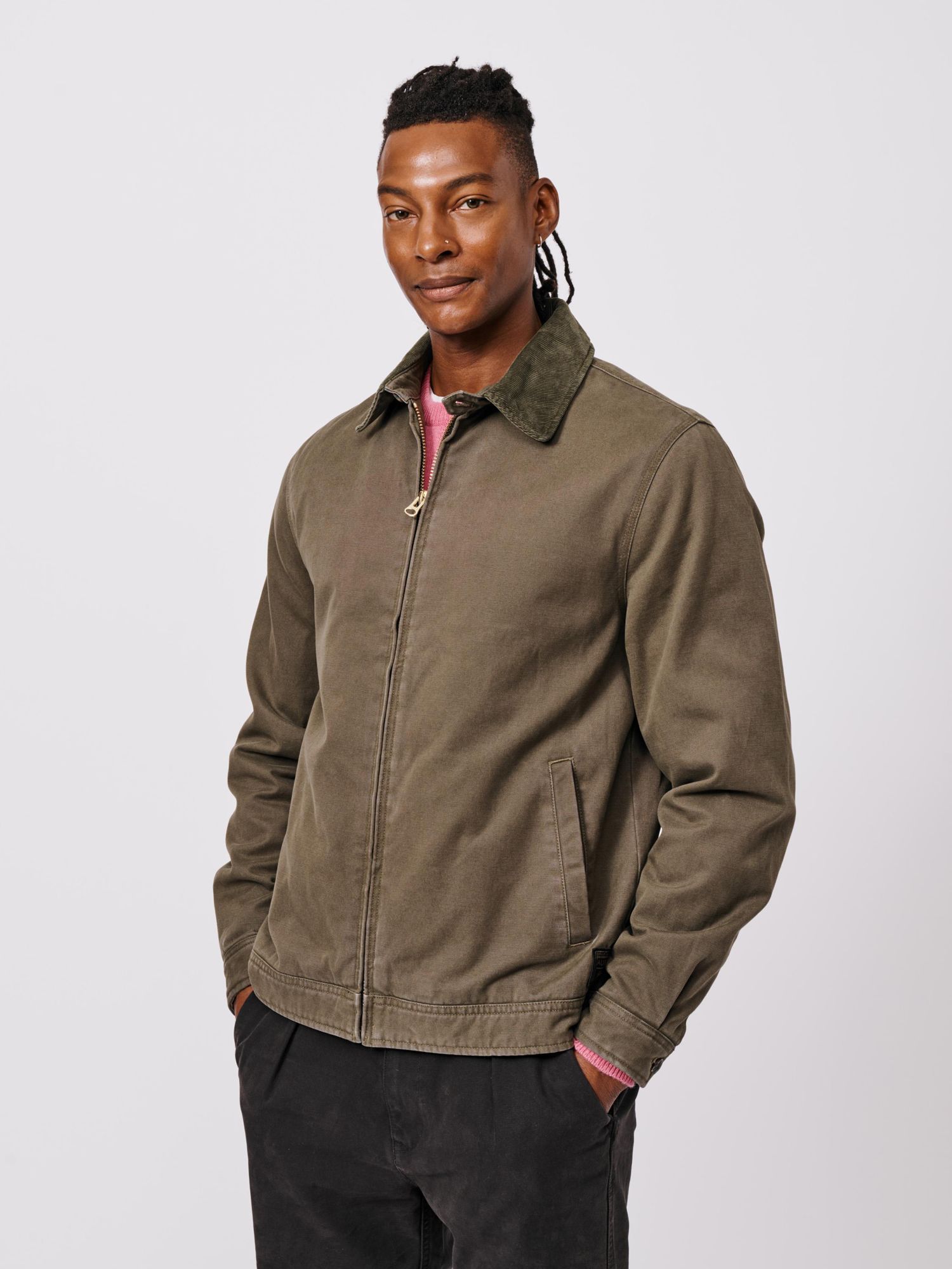 Men's Newland Canvas Harrington Utility Jacket
