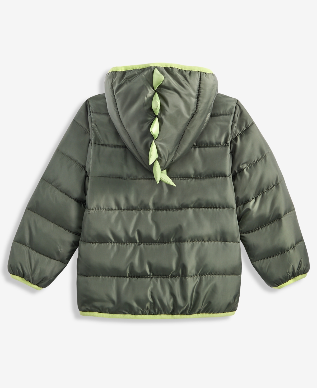Epic Threads Boys Toddler 2t-4t Dino Lightweight Hooded Packable Jacket, Macy's Exclusive In Green