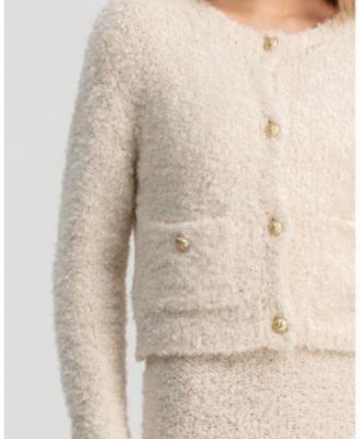 Women's Button Courchevel Cardigan