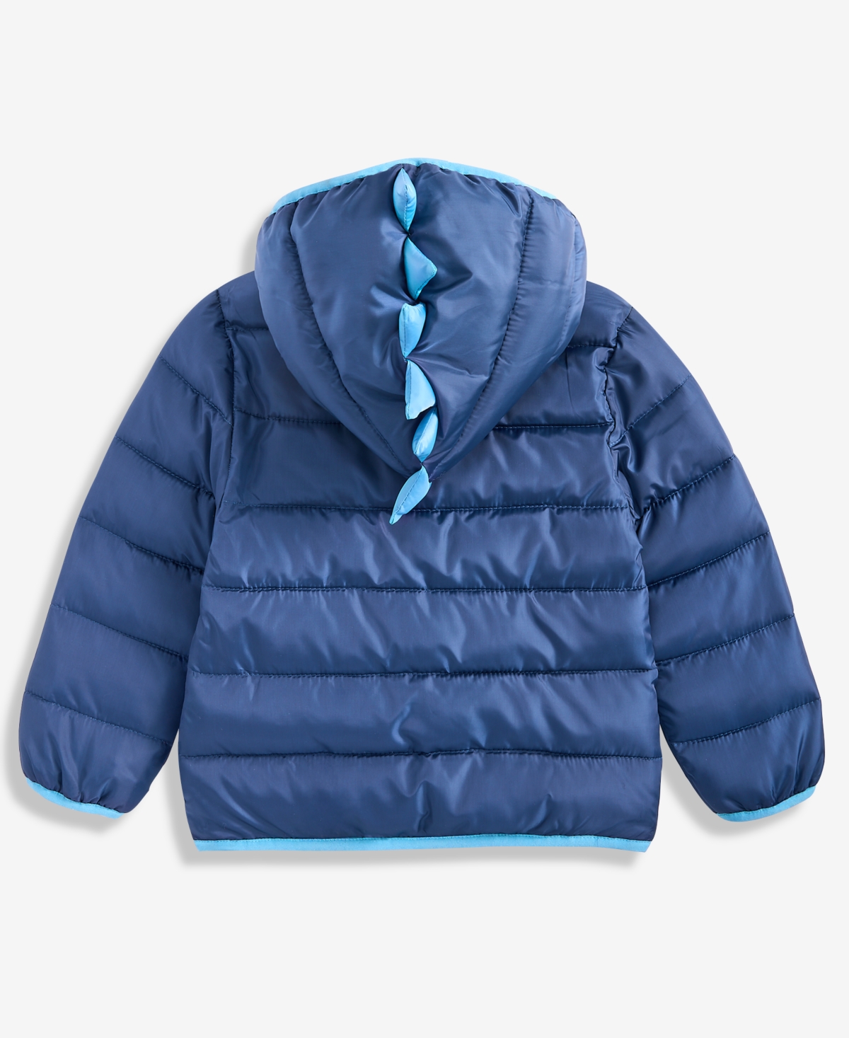 Epic Threads Boys Toddler 2t-4t Dino Puffer Hooded Jacket, Macy's Exclusive In Blue