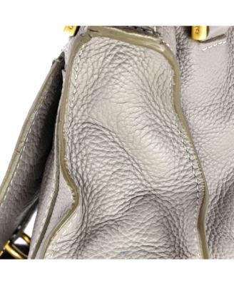 Small Marcie Satchel Leather