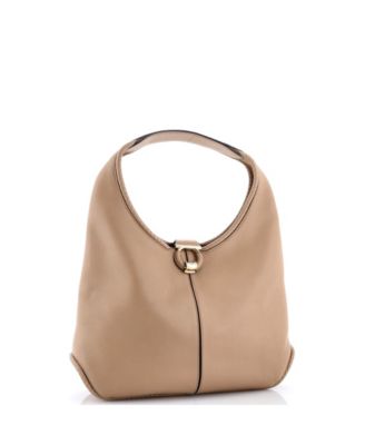 Gancini Margot Hobo Leather