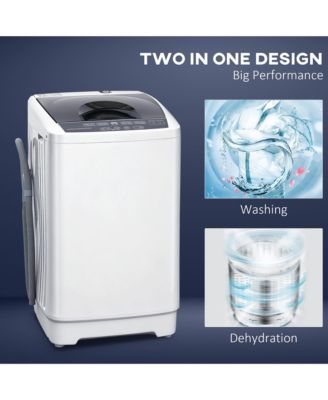 Portable Washing Machine with 1.3 Cu. Ft. Capacity, Compact Washer