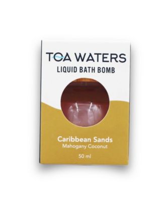 Caribbean Sands Liquid Bath Bomb - Mahogany Coconut, 50 ml