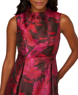 Women's Sleeveless Mock Neck Dress