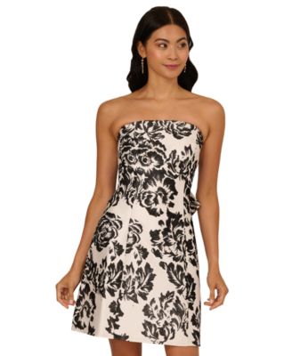 Women's Strapless Short Dress