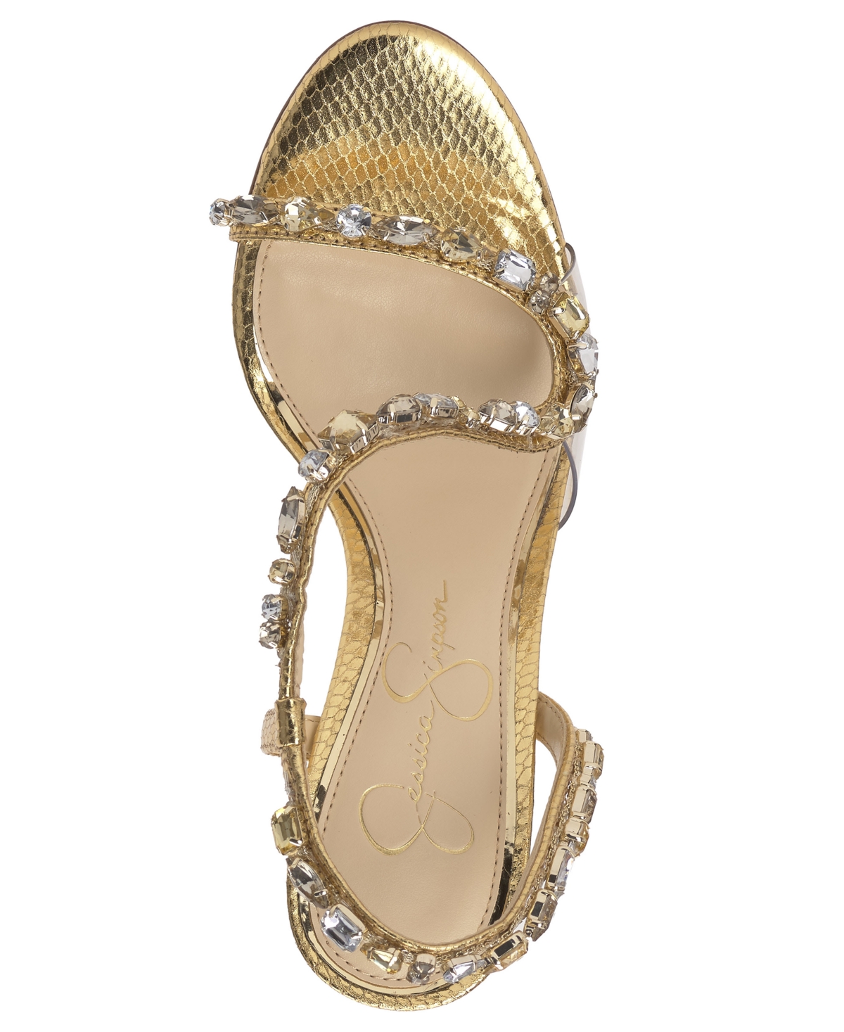 Jessica Simpson Jaycin Sandal In Gold