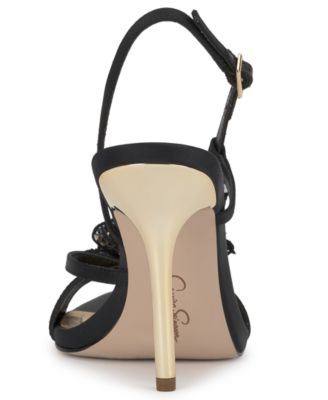 Women's Nivory Sequin Flowers Stiletto Sandals