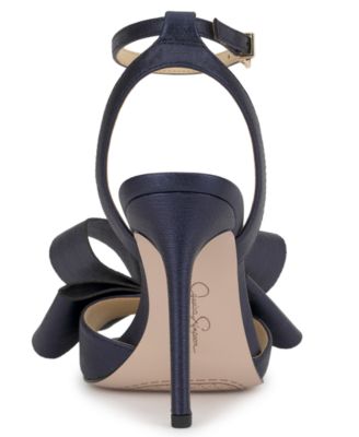 Women's Olivine Bow High-Heel Stiletto Dress Sandals