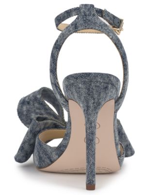 Women's Olivine Bow High-Heel Stiletto Dress Sandals