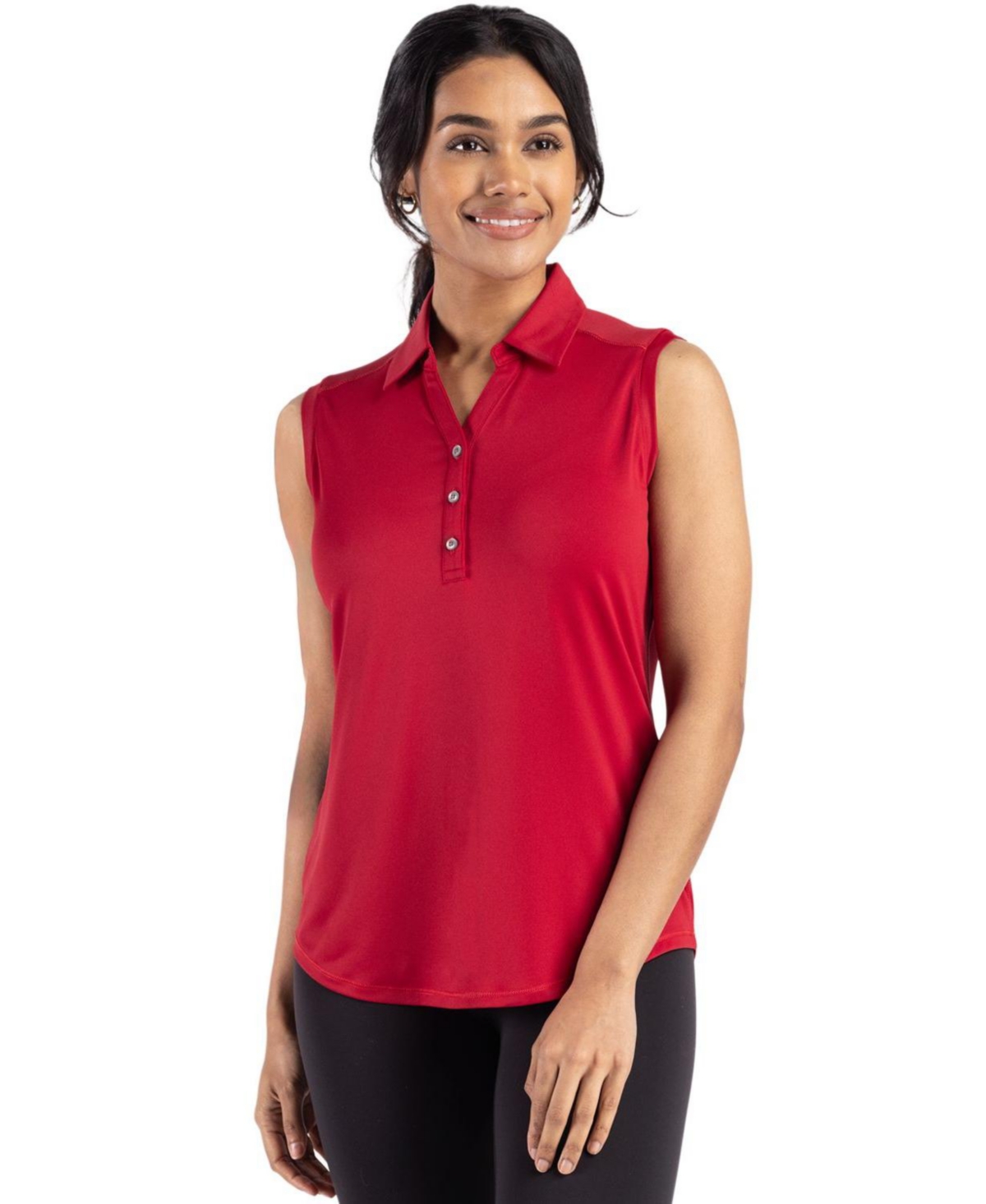 Cutter & Buck Women's Forge Eco Stretch Recycled Sleeveless Polo