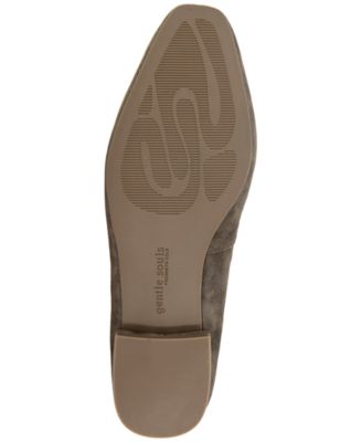 Women's Hanette Square Toe Suede Flats