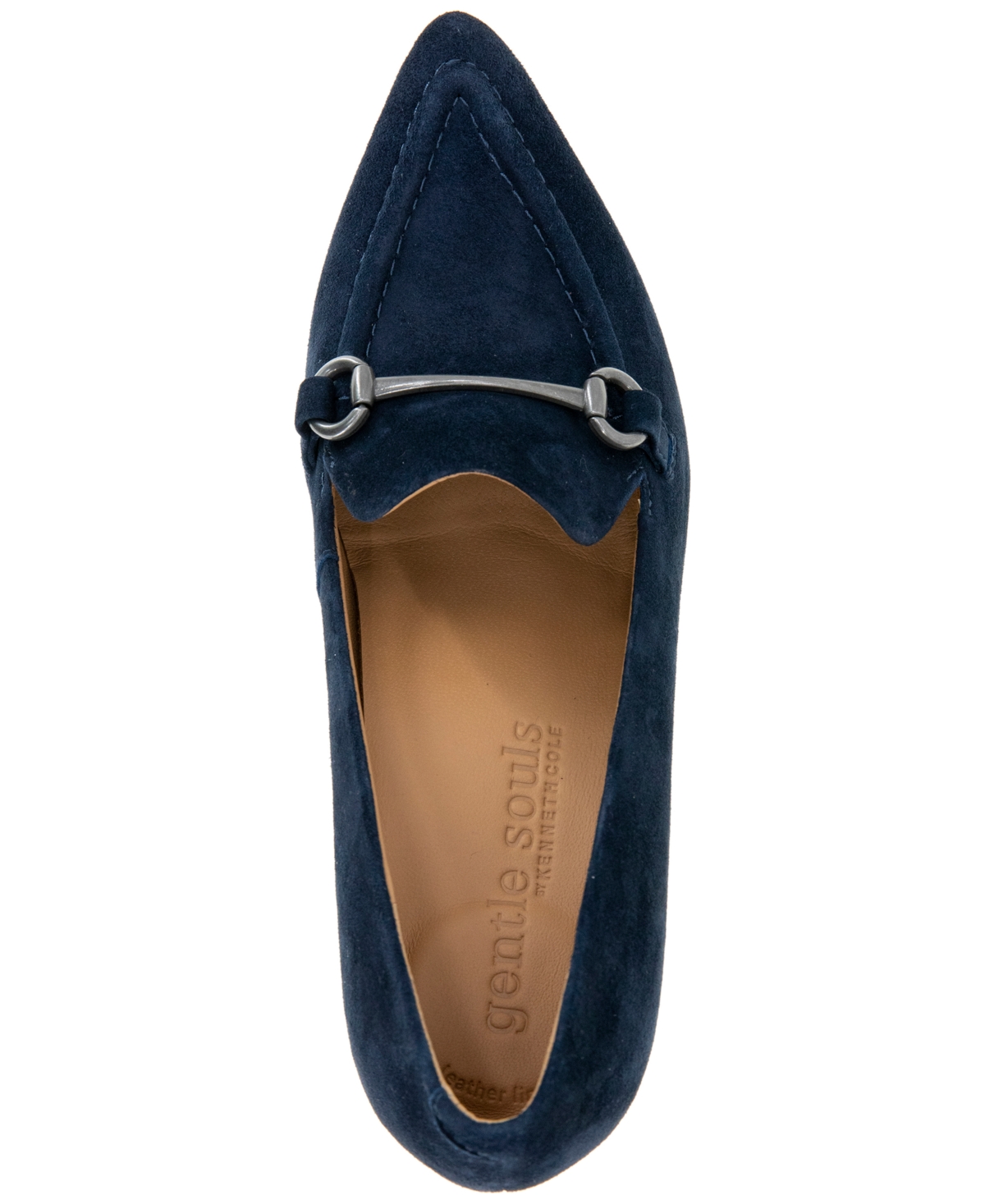 Gentle Souls Women's Dionne Pointy Toe Loafers In Blue