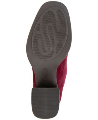 Women's Sarnac Suede Zip Booties