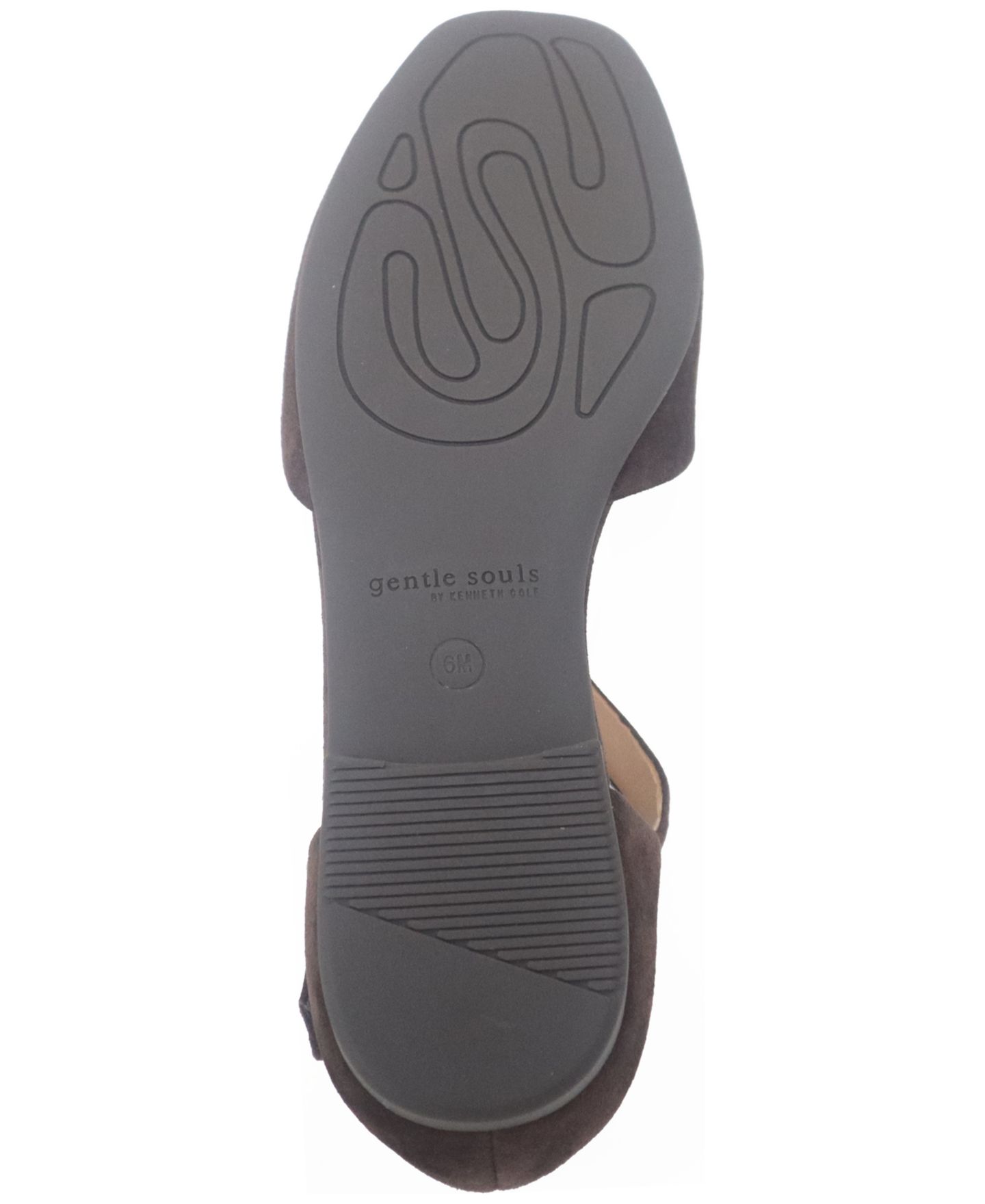 Женские балетки Gentle Souls Wyatt T-Strap Flats, цвет: Шоколадный замшевый — фото 4