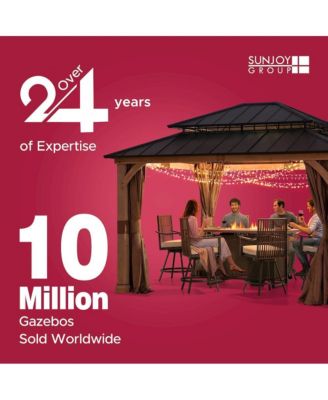 4-Seat Luxury Swing and Bed with Elastic Metal Mesh Seat