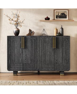 54" Retro Storage Cabinet with Adjustable Shelves