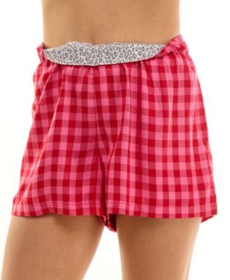 Women's Flannel Boxer Short