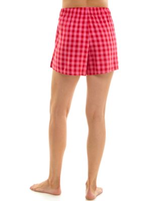 Women's Flannel Boxer Short