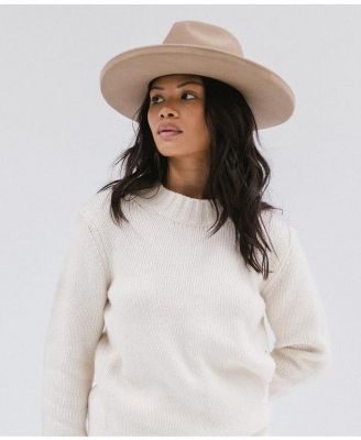 Maude Wide Brim Fedora Hat - Stylish and Modern Design