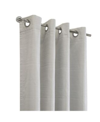 Solstice Room Darkening Grommet Curtain - 52x95", Oyster
