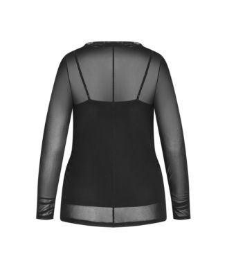 Plus Size Lauryn Ruched Top