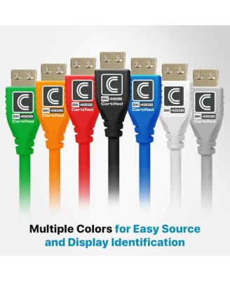 9' MicroFlex Pro AV/IT Integrator Series 8K 48Gbps HDMI Cable with ProGrip