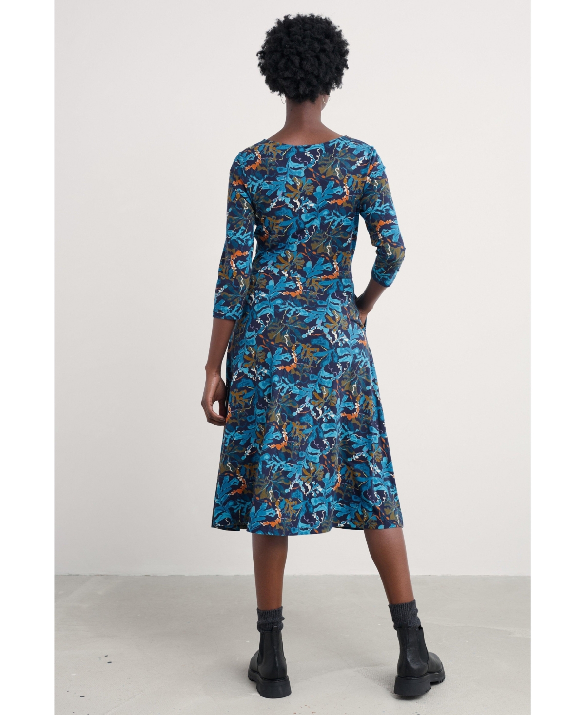 Seasalt Cornwall Women's April Quarter Sleeve Dress