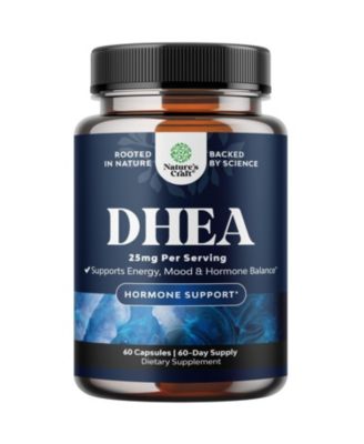 DHEA 25mg, Clear, 60ct