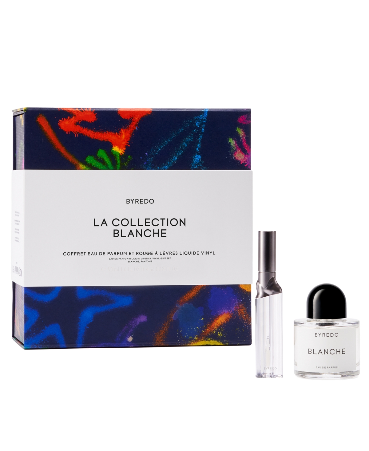 Byredo 2-Pc. Blanche Eau De Parfum and Liquid Lipstick Vinyl Gift set