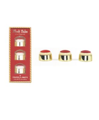 3-Pc Lip and Cheek Blush Balm Set Created for Macys 25$