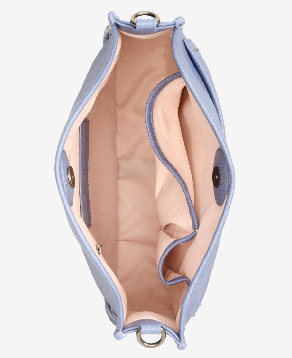 Style & Co Small Studded Dip Crossbody Bag, Macy's Exclusive In Blue