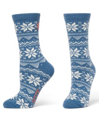 Women's 2-Pack Snowflake Crew Socks