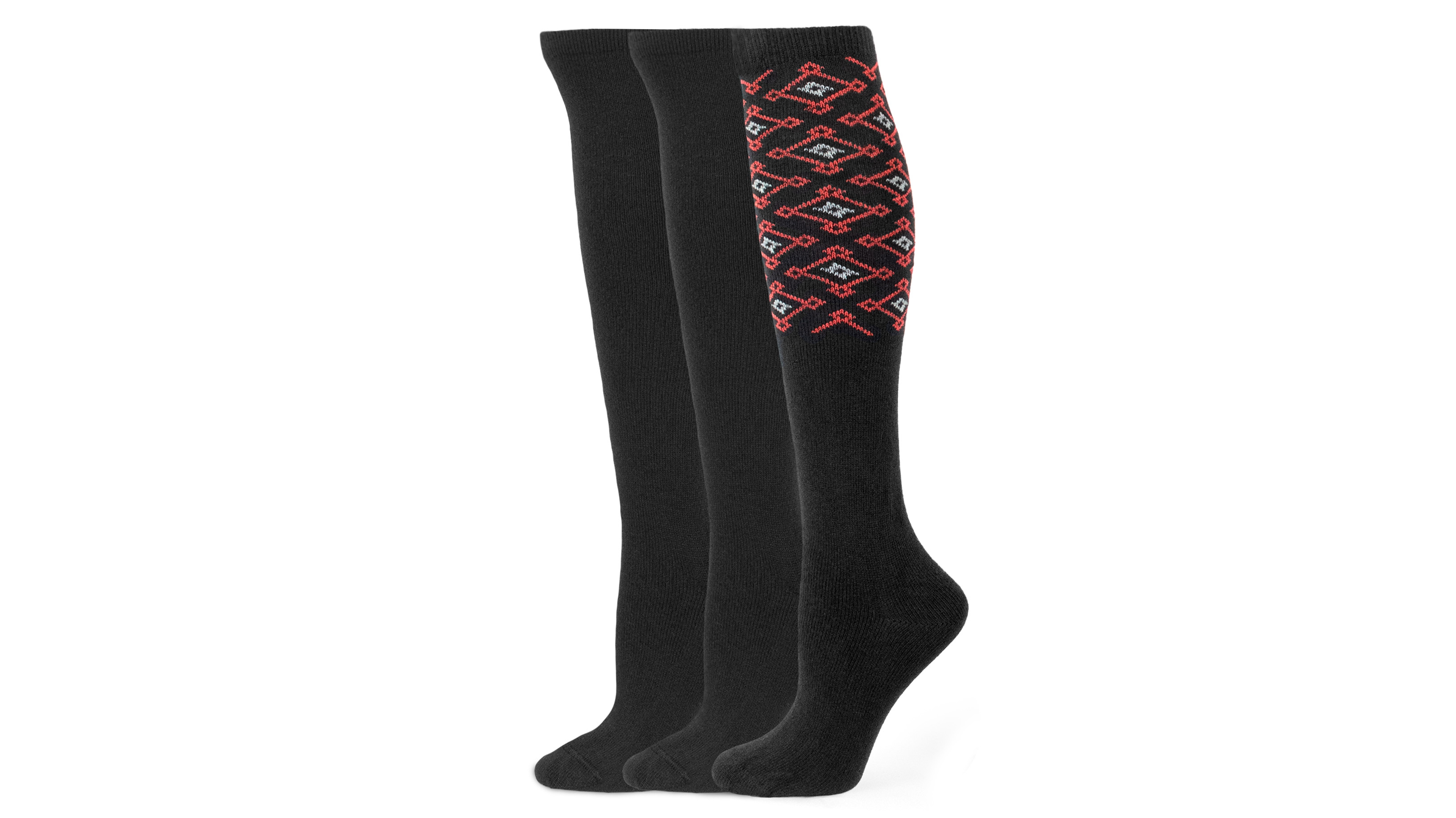 Hue Women's 3-Pack Over-The-Knee Boot Socks