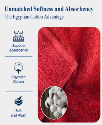 Egyptian Cotton Bath Towel, Set of 4