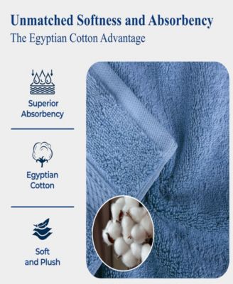 Egyptian Cotton Bath Towel, Set of 4