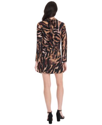 Women's Long-Sleeve Mini Dress