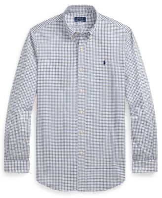 Men's Classic-Fit Plaid Twill Shirt