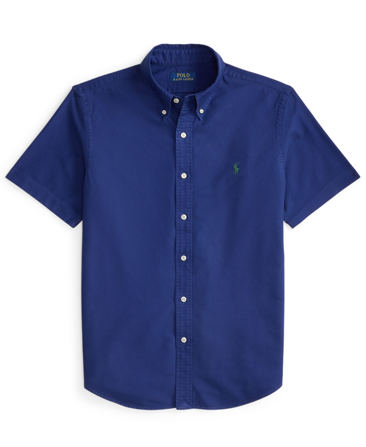 Polo Ralph Lauren Men's Classic Fit Garment-dyed Oxford Shirt In Blue