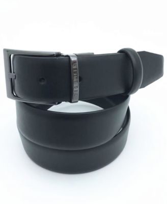 Men's Reversible Double Loop Leather Belt