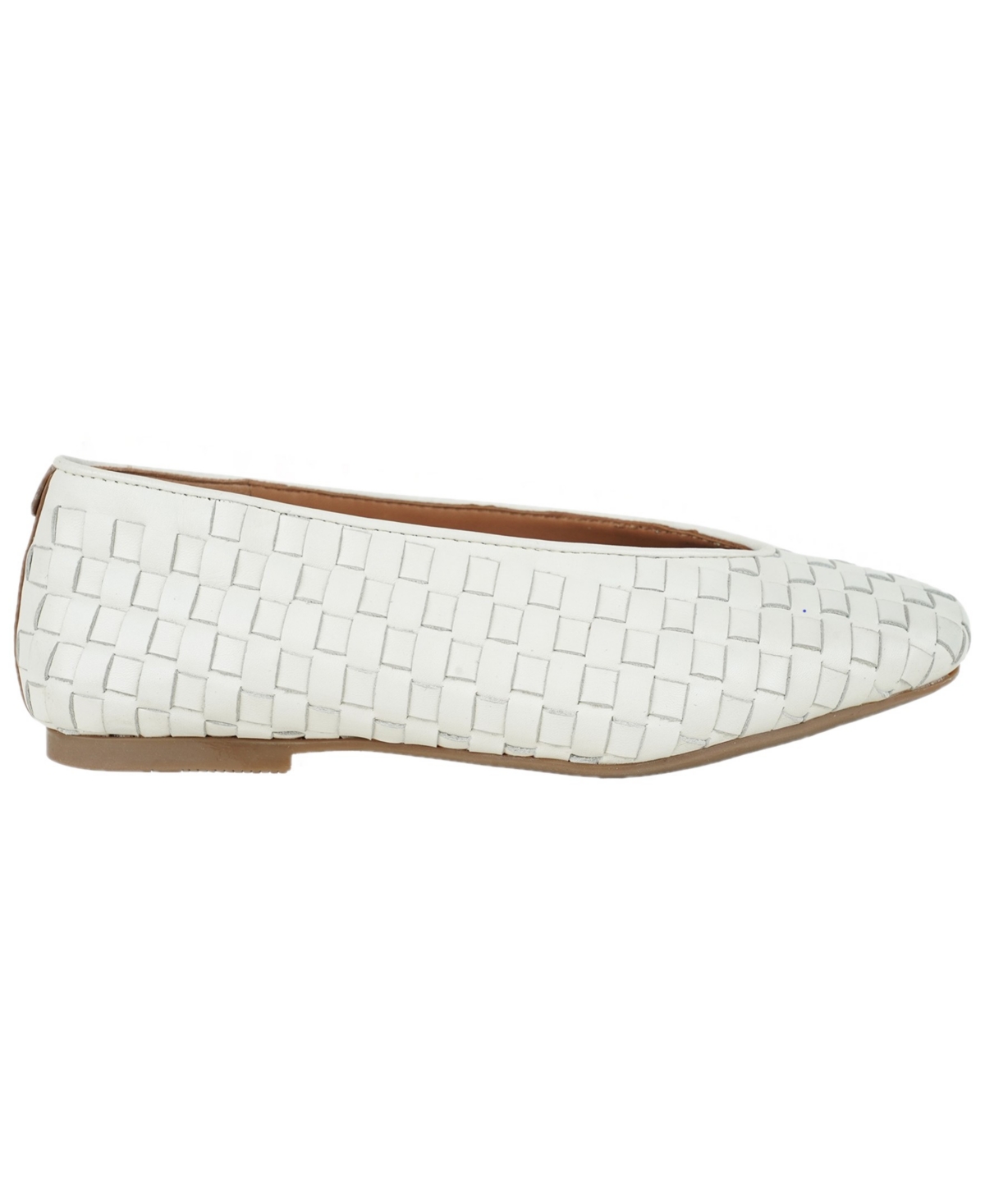 Gentle Souls Women's Willow Woven Flats In Gray