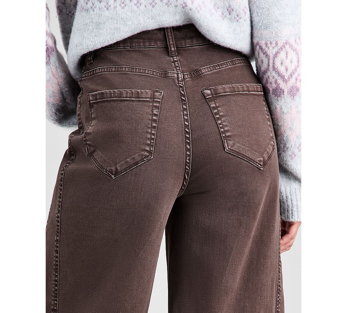 And Now This Women's High-Rise Washed Barrel-Leg Jeans, Exclusively at Macy's view 6 — MAYCSS fashion products